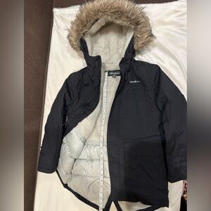 Eddie Bauer boys winter parka 7-8 yo